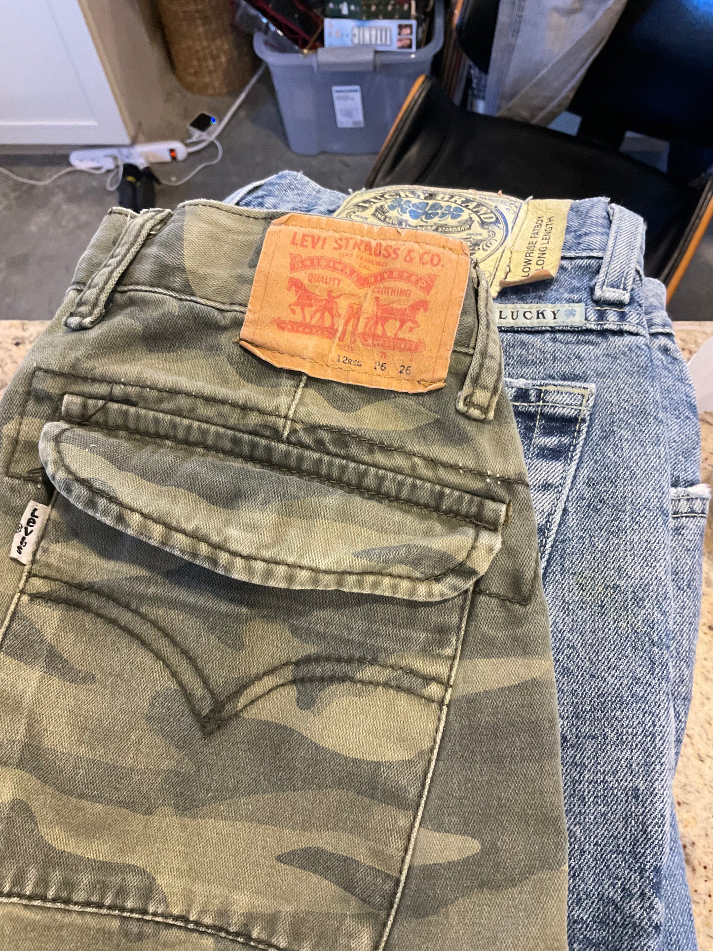 Rare Girls Camo Levi’s