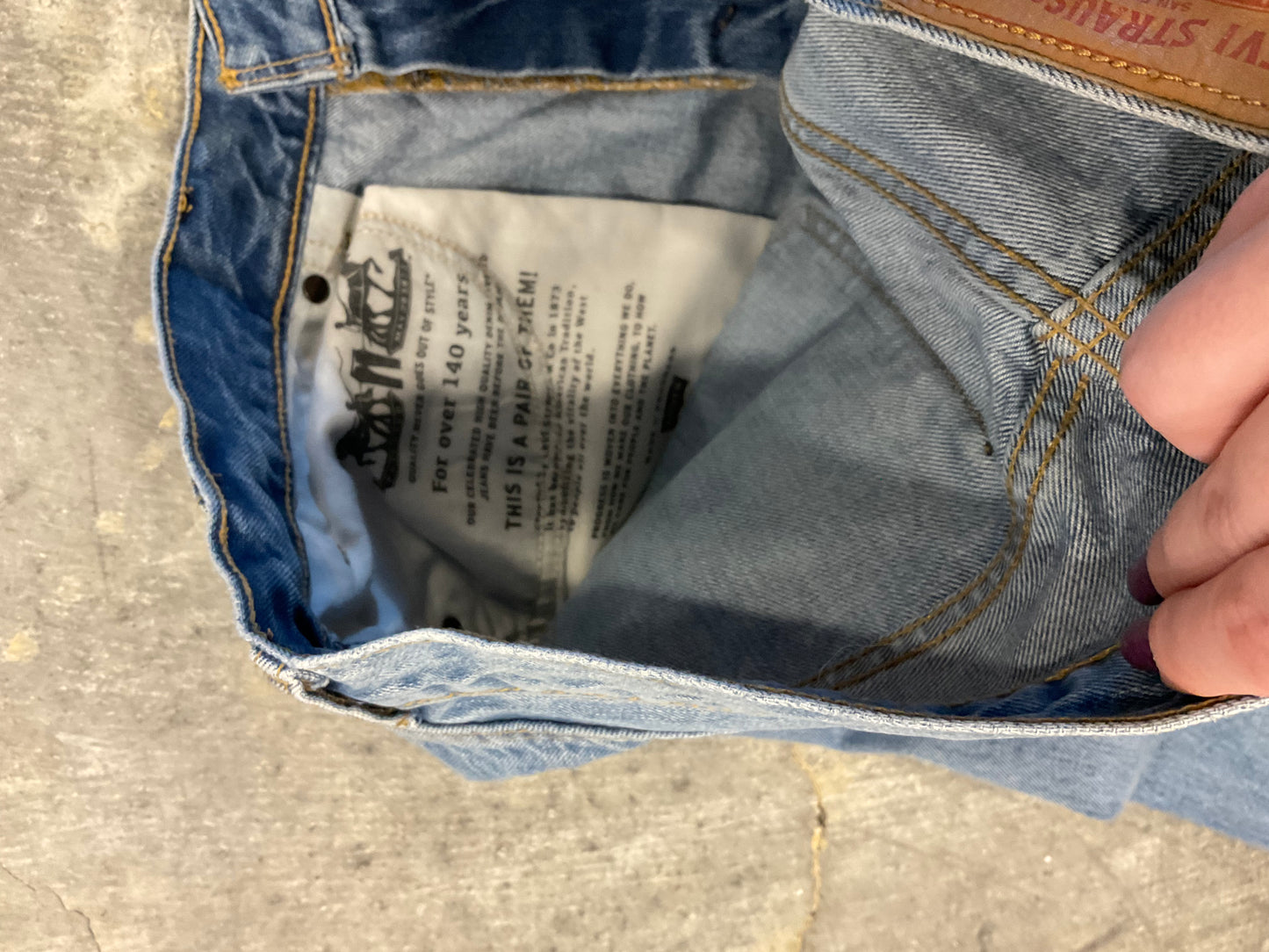RARE orange tab Levi’s